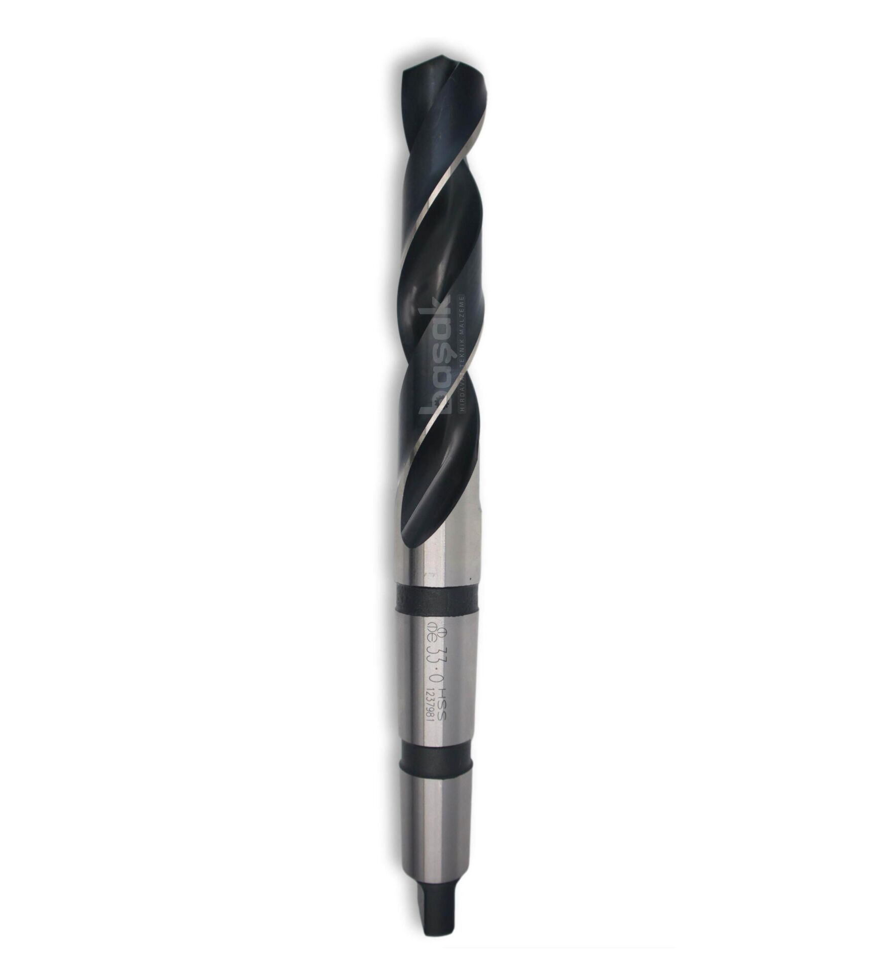 MTE 33 mm Mors Konik Saplı Matkap Ucu HSS (DIN 345)