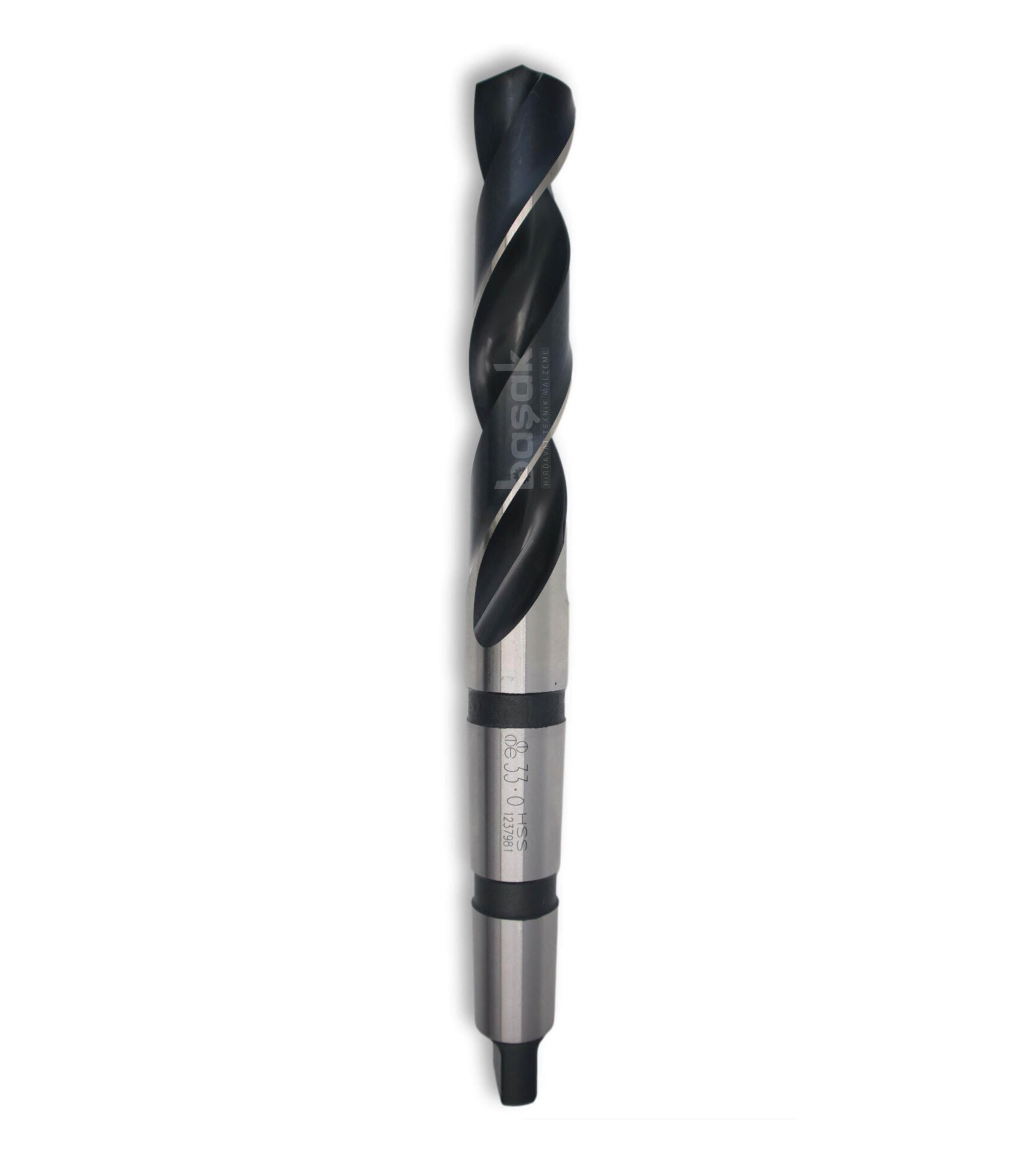 MTE 33 mm Mors Konik Saplı Matkap Ucu HSS (DIN 345)