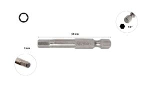 Ceta Form 5 x 50 mm Bits Allen Uç CB/1950