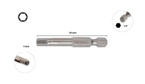 Ceta Form 5 x 50 mm Bits Allen Uç CB/1950