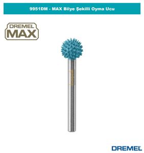 Dremel 9951DM MAX Bilye Şekilli Oyma Ucu 26159951DM