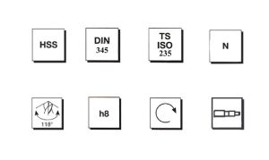 MTE 33,5 mm Mors Konik Saplı Matkap Ucu HSS (DIN 345)
