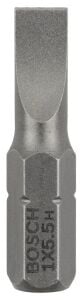 Bosch Düz Bits Uç S1,0x5,5x25 mm 3'lü ExtraHard 2607001464