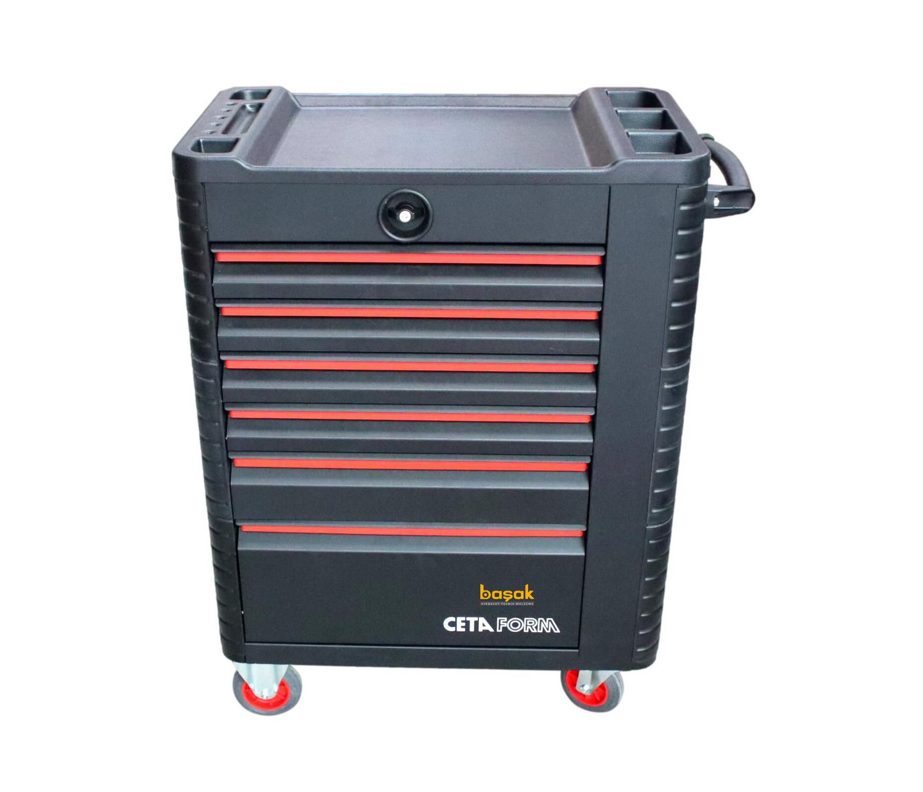 Ceta Form GT-MAX 232 Parça Dolu Takım Arabası 6 Çekmeceli (A50TK-232/2A01M)