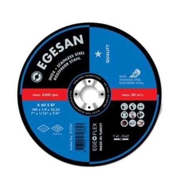 Egesan 180*1,9*22 İnox Kesme Taşı