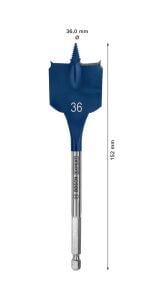 Bosch 36x152 mm Expert Yaprak Matkap Ucu 2608900328