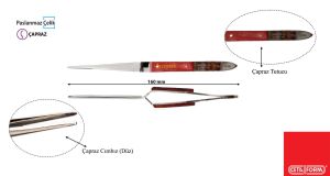 Ceta Form Çapraz Cımbız (Düz) H44-160-SA