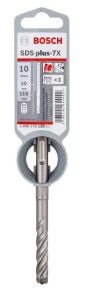 Bosch 10 x 115 mm SDS Plus-7X 4 Elmaslı Özel Matkap Ucu 2608576139
