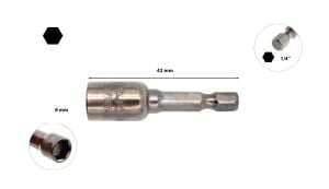 Ceta Form 8 x 42 mm Manyetik Lokma BT/0842