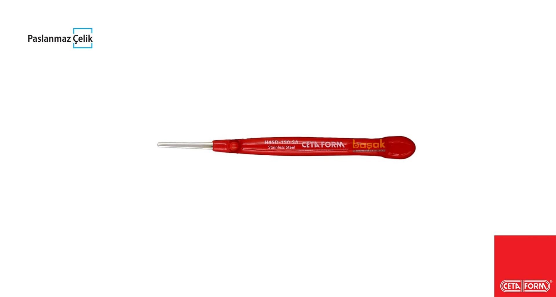 Ceta Form İzoleli Cımbız (Düz) H45D-150-SA