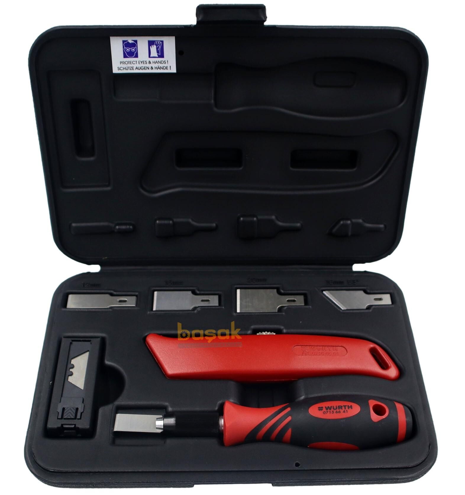 Würth Kazıma ve Bıçak Seti 27 parça 07156640