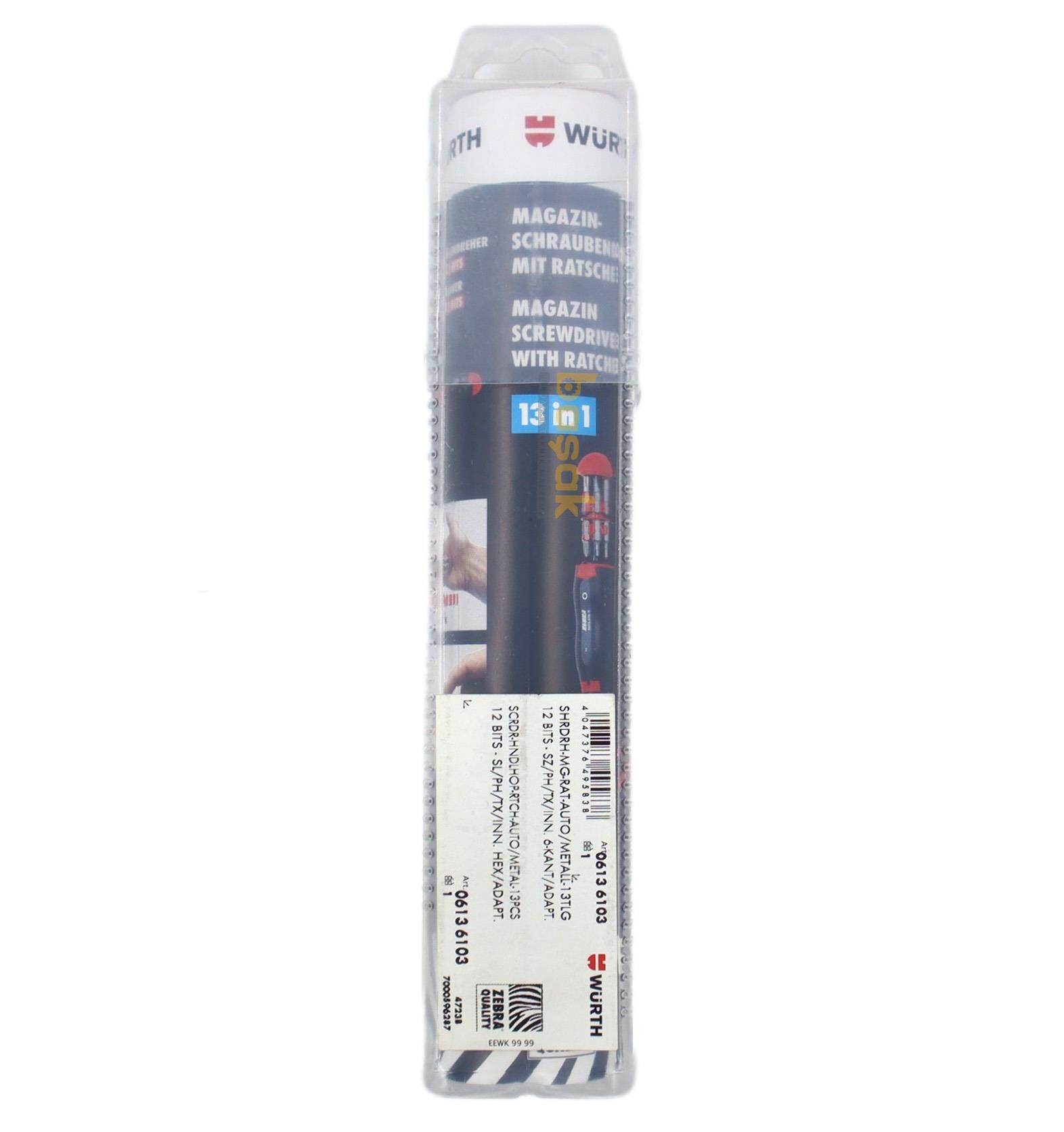 Würth 12 Bits Setli Cırcırlı Tornavida 06136103 | Würth | WÜRTH