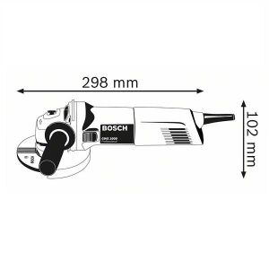 Bosch GWS 1000 Avuç Taşlama Makinesi 1000 W 0601828800