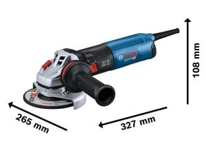 Bosch GWS 14-125 S Devir Ayarlı Avuç Taşlama Makinesi 06017D0100
