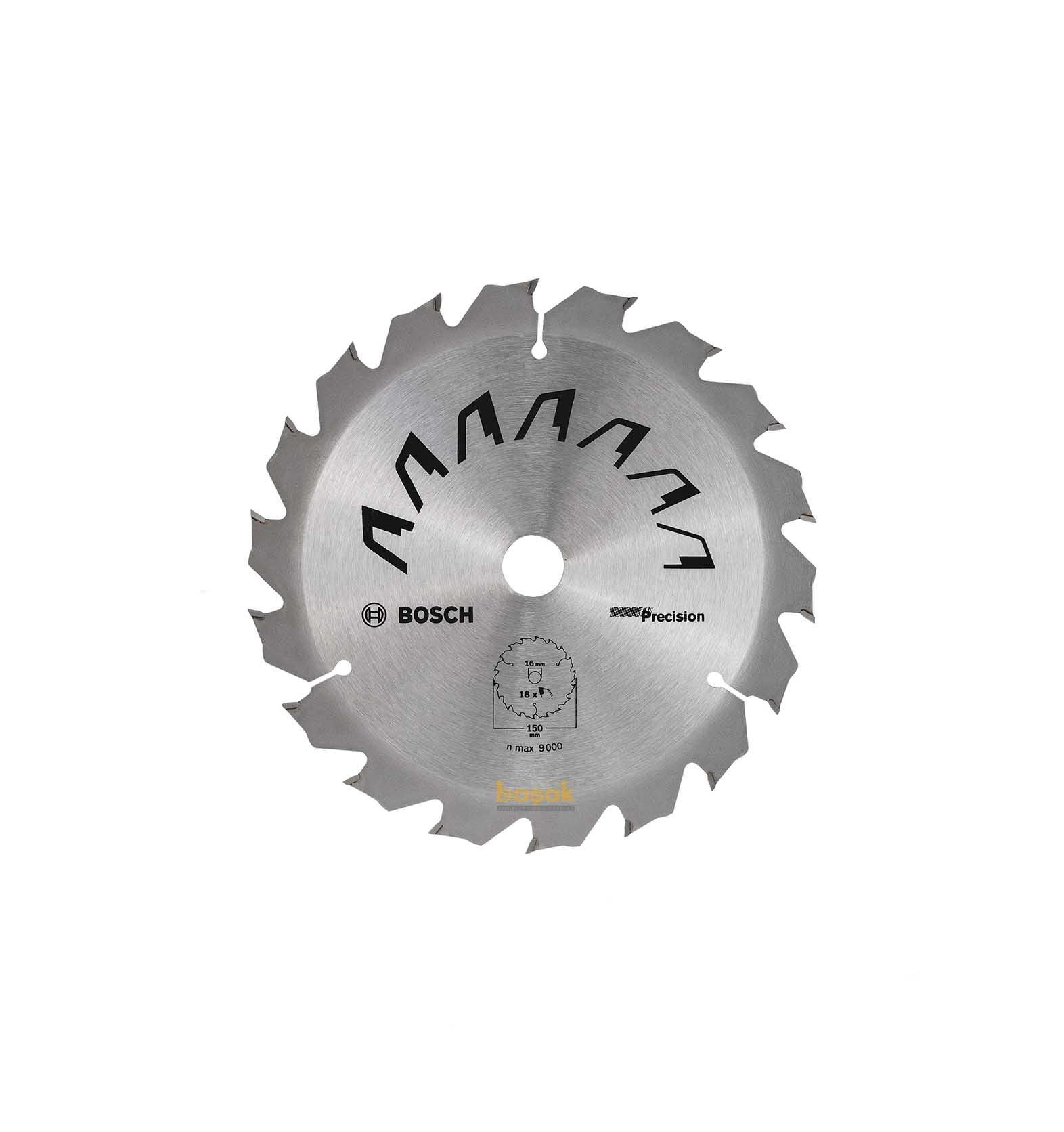 Bosch PKS 18 için W Daire Test. Bıç. 150*16 mm 18 Diş 2609256D62