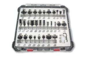 Bosch 30 Parça Ahşap Freze Ucu Seti 6 mm Şaftlı 2607017474