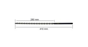 PTG 9.5x410 mm Ekstra Uzun Metal Matkap Ucu HSS DIN 1869 -3