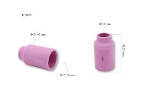 TC0035 No:8 Gaz Lensi Argon Fincani Tig 17-18-26 54N14 Trafimet