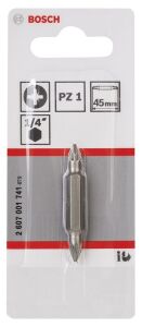 Bosch Çift taraflı uç PZ1-PZ1 45 mm 1'li Çift Taraflı 2607001741