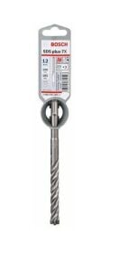 Bosch 12 x 165 mm SDS Plus-7X 4 Elmaslı Özel Matkap Ucu 2608576149