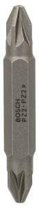 Bosch PZ2/PZ2 45 mm Çift Taraflı Yıldız Vidalama Ucu 2607001742