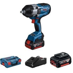 Bosch GDS 18V-1000 Akülü Darbeli Somun Sıkma 2 x 5 Ah 06019J8304