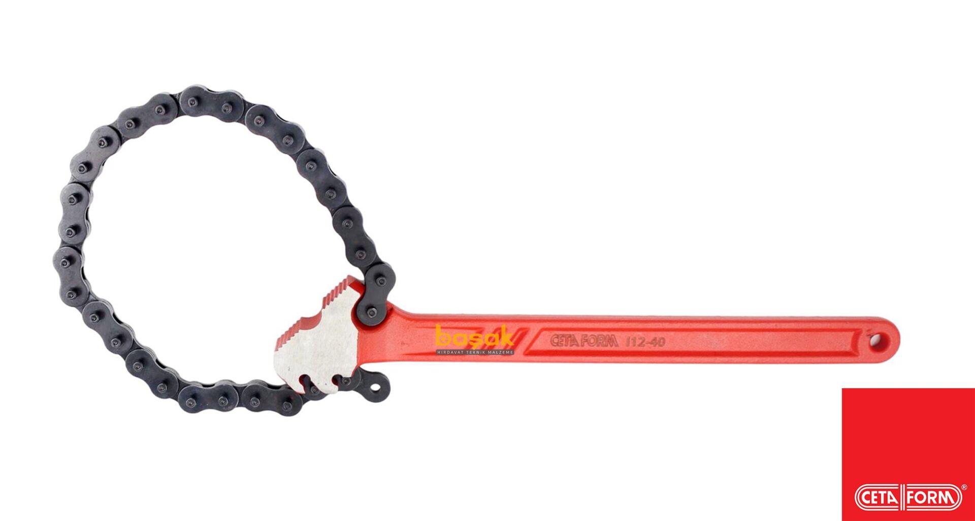 Ceta Form Mini Zincirli Boru Anahtarı 4'' - 300 mm 12-40