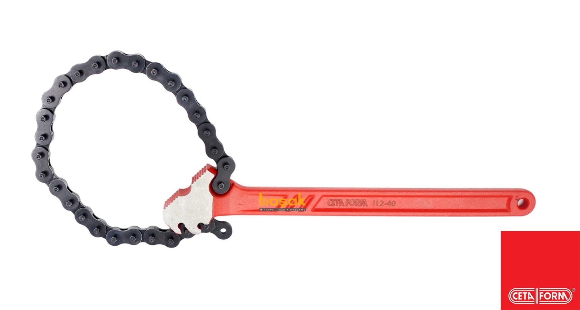 Ceta Form Mini Zincirli Boru Anahtarı 4'' - 300 mm 12-40