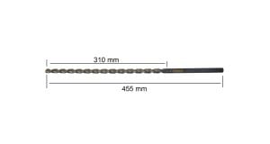 PTG 11x455 mm Ekstra Uzun Metal Matkap Ucu HSS DIN 1869 -3
