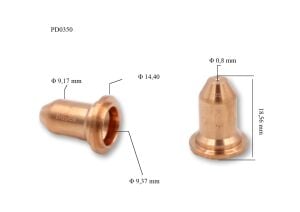 Trafimet PT 60 0,8mm Plazma Kesim Memesi 51318 PD0350-08