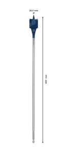 Bosch 28x400 mm Expert Yaprak Matkap Ucu 2608900352