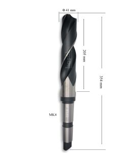 MTE 41 mm Mors Konik Saplı Matkap Ucu HSS (DIN 345)