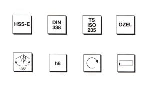 MTE 7 mm Paslanmaz Matkap Ucu Altın Seri HSS-E DIN 338