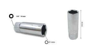 Ceta Form 21 mm 3/8'' Buji Lokması C17-R21