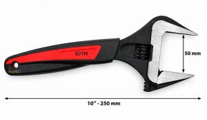 Ceta Form 50 mm Geniş Çeneli 10'' 250mm Kurbağacık B21W-250B