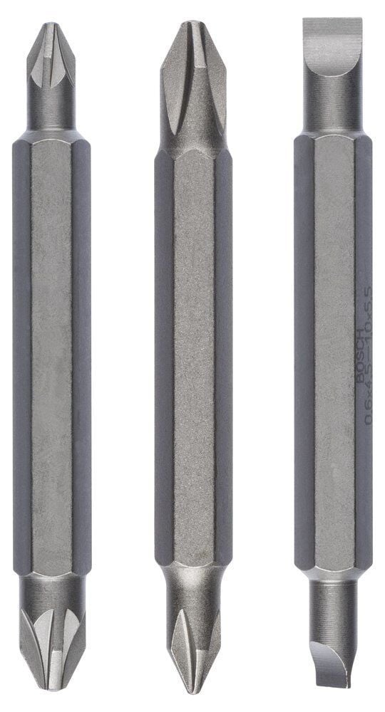 Bosch Çift Taraflı Uç PH1/PZ1-0,60/1,0 mm 3'lü Çift Taraflı 2607001745