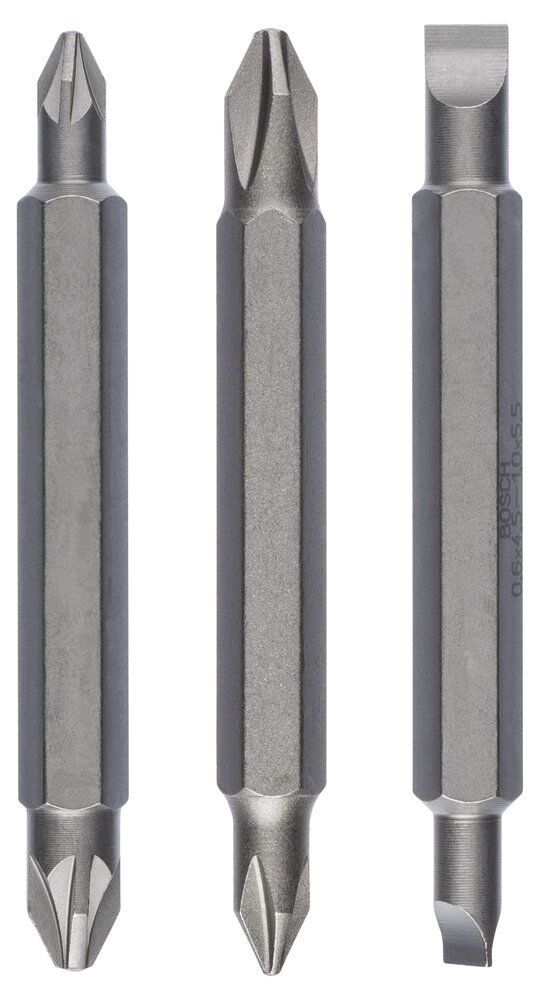 Bosch Çift Taraflı Uç PH1/PZ1-0,60/1,0 mm 3'lü Çift Taraflı 2607001745