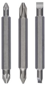 Bosch Çift Taraflı Uç PH1/PZ1-0,60/1,0 mm 3'lü Çift Taraflı 2607001745