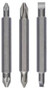 Bosch Çift Taraflı Uç PH1/PZ1-0,60/1,0 mm 3'lü Çift Taraflı 2607001745