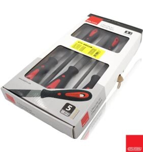 CETA-FORM J72-0852B Eğe Takımı 5 Parça 8'' Orta Diş (Kom B)