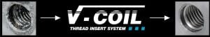 V-Coil M 8x1,25 Tırnaklı 1,5D Helicoil Yay İnox (1 Adet) 07311