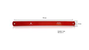 MTE 500x40x2 mm Z:6 Makine Testeresi HSS