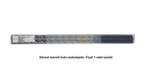 PTG 13x480 mm Ekstra Uzun Metal Matkap Ucu HSS DIN 1869 -3