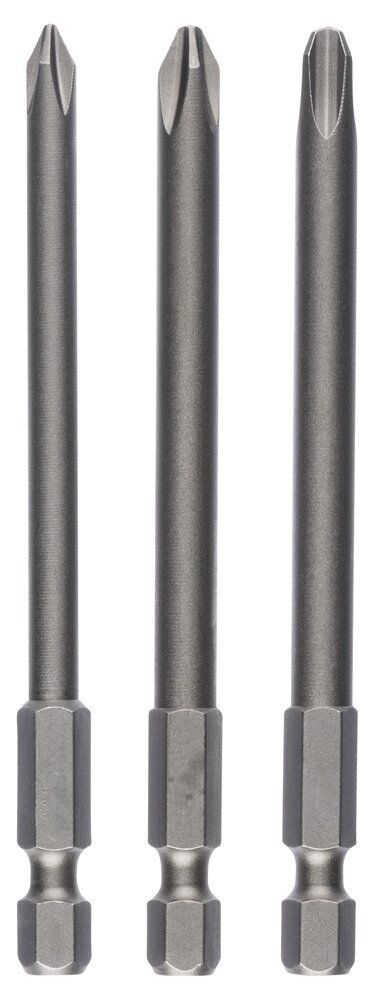 Bosch Bits Uç PH1/2/3 152 mm 3'lü Set ExtraHard 2607001758