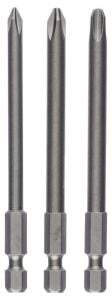 Bosch Bits Uç PH1/2/3 152 mm 3'lü Set ExtraHard 2607001758