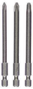 Bosch Bits Uç PH1/2/3 152 mm 3'lü Set ExtraHard 2607001758