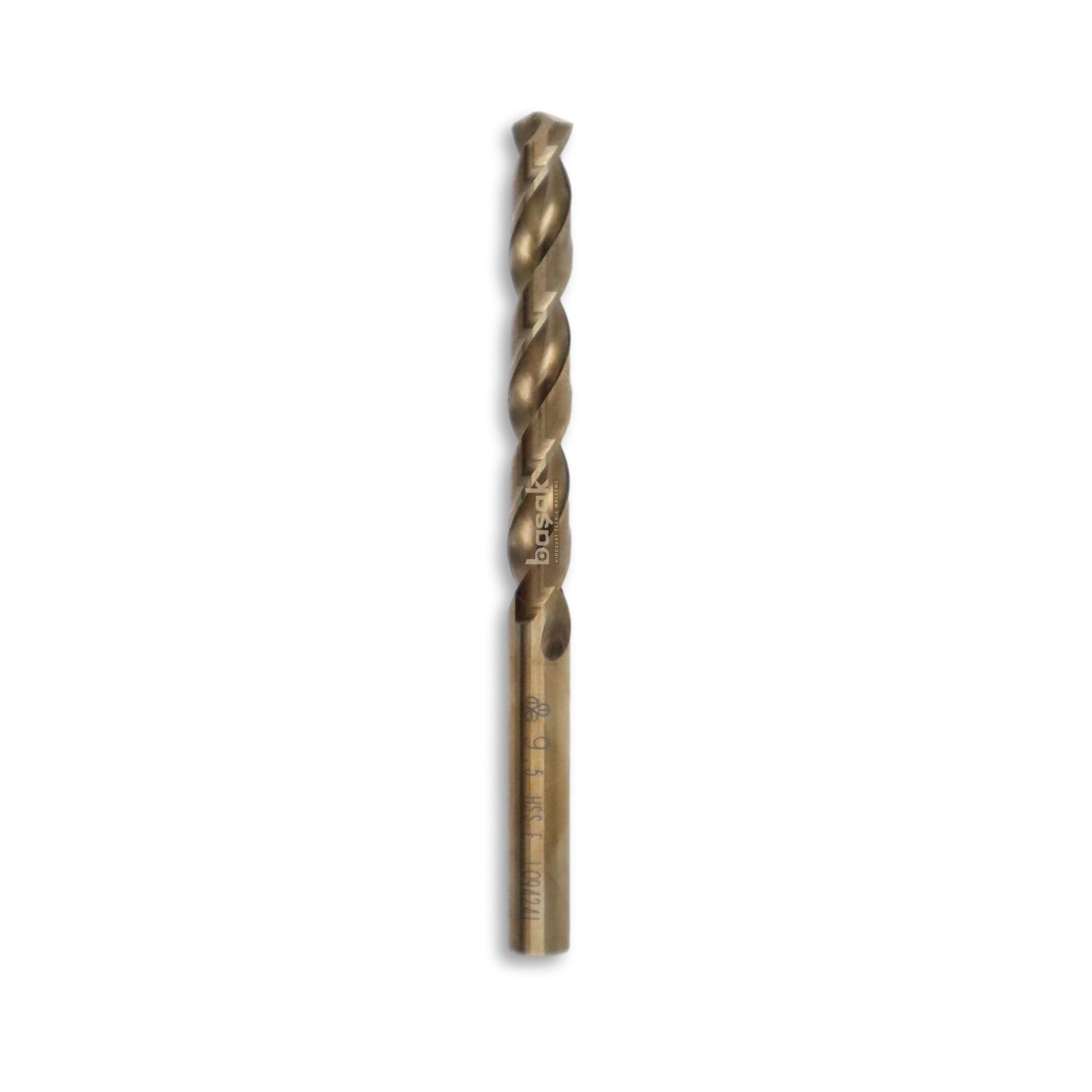 MTE 9,5 mm Paslanmaz Matkap Ucu Altın Seri HSS-E DIN 338