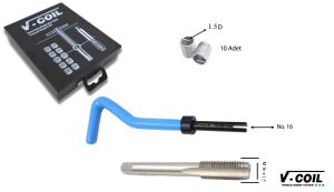 V-Coil M 16 x 1,5 Helicoil Tamir Seti 04033