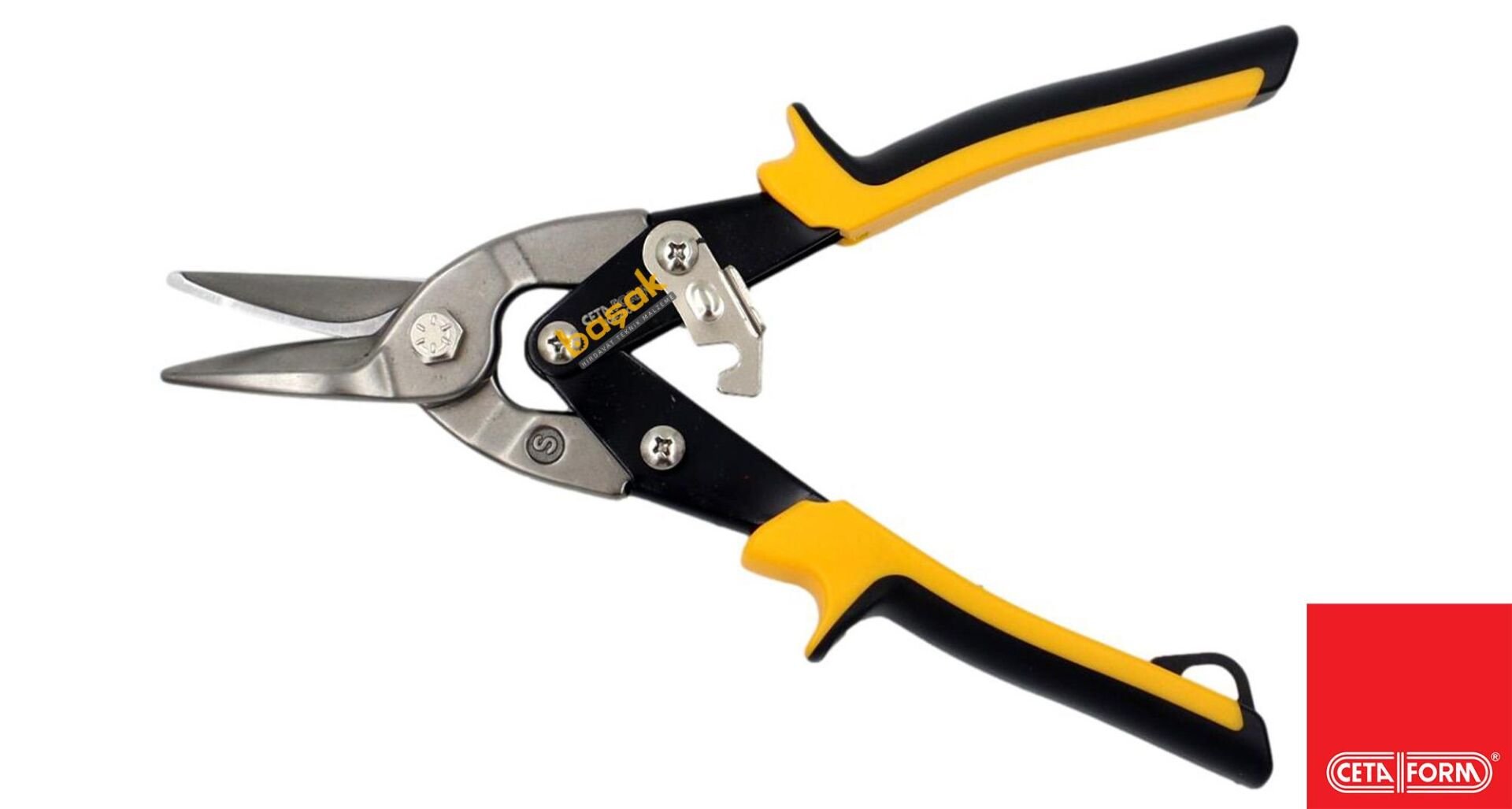 Ceta Form 250 mm Mafsallı Sac Makası (Düz Kesim) J04-250S