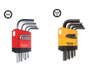 Ceta Form 18 Parça Metrik ve İnç SAE Allen Takımı Seti LT/9CP